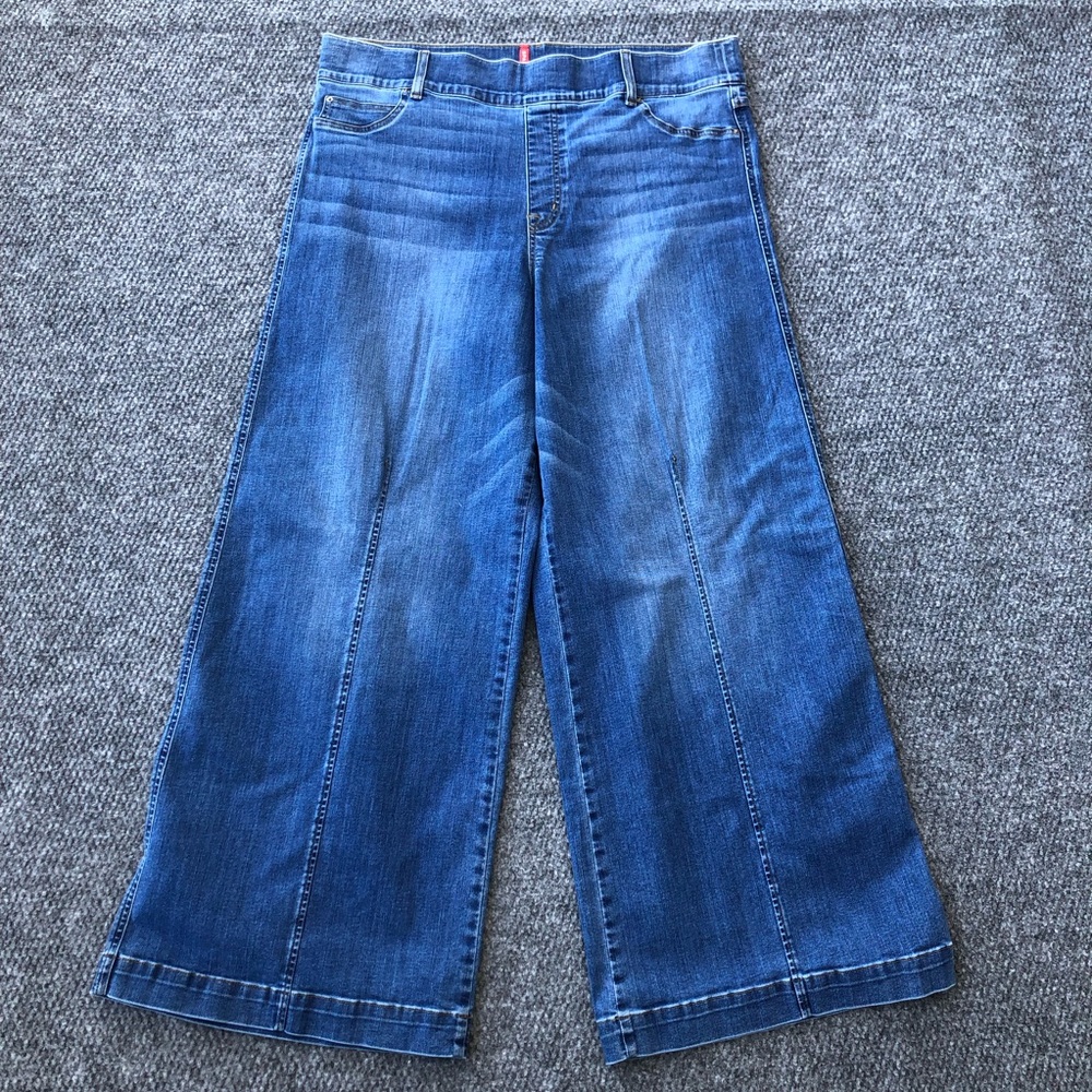 Spanx seamed front wide leg jean size 3X/ 3T
